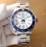 Swiss Replica Breitling Superocean BLS Factory 2824 Watch Stainless Steel White Dial